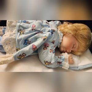 Sleeping Porcelain Doll